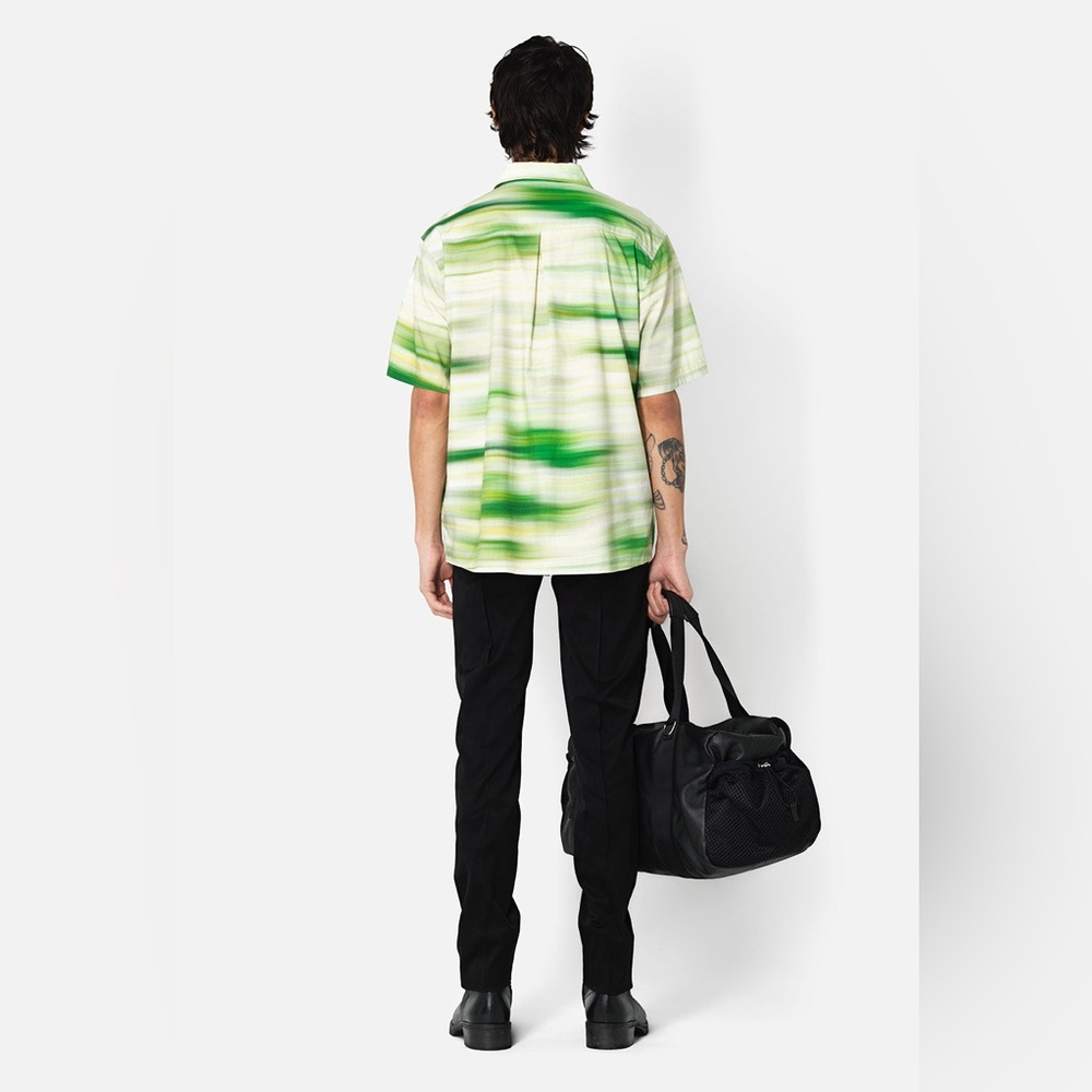 SALE! JOHN ELLIOTT SS CLOAK BUTTON UP - NWT - Picture 2 of 8